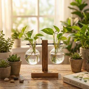 Hängende Vase Natur sur cache-pot.fr