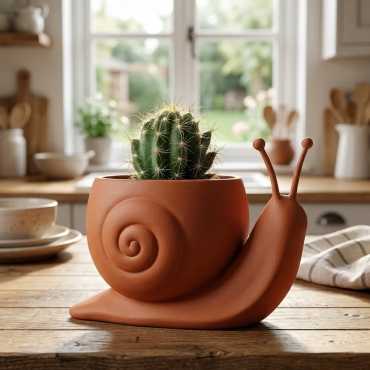 Macetero Caracol sur cache-pot.fr