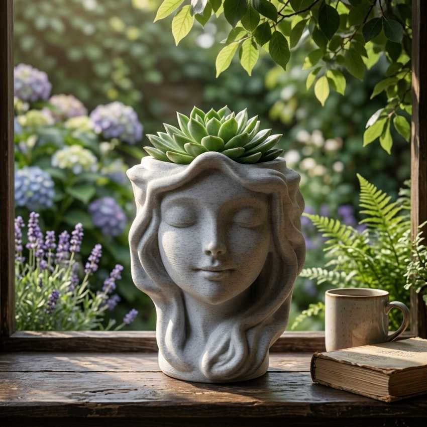 Pot Nymphe sur cache-pot.fr