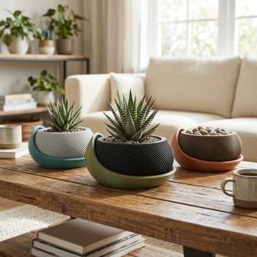 Plant pot Eclipse sur cache-pot.fr