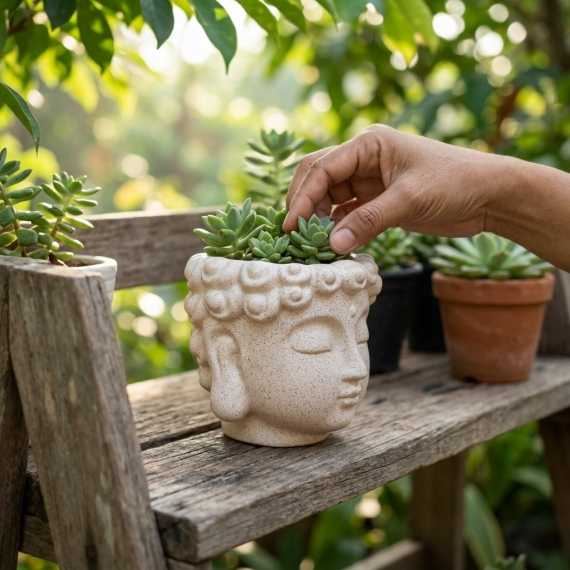 Pot Bouddah sur cache-pot.fr