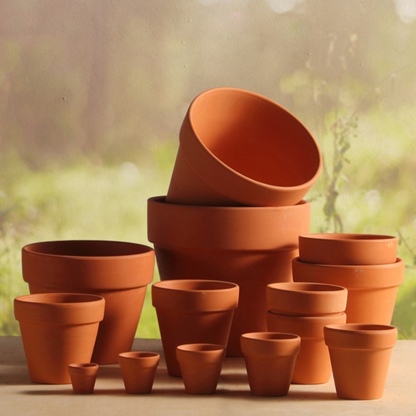 Les 10 pots en terre cuite