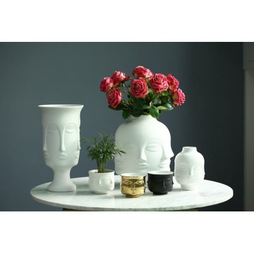 Handmade multi-faceted flowerpot - 2