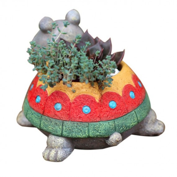 Turtle flower pot - 4