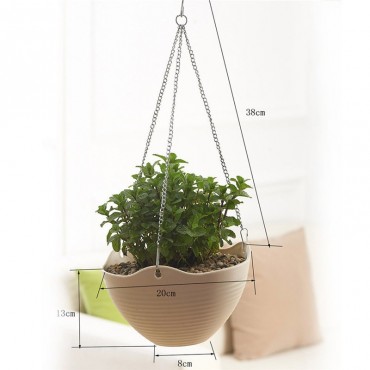 Colorful hanging pot and chain - 3