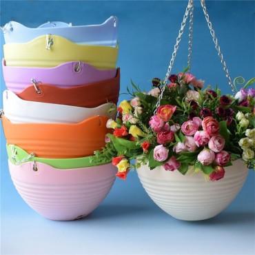 Colorful hanging pot and chain - 4
