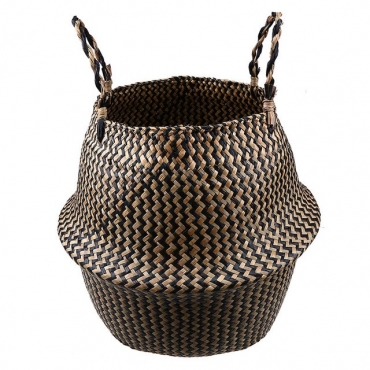 Cache-pot en osier design moderne - 7