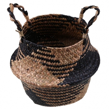 Modern design wicker planter - 8